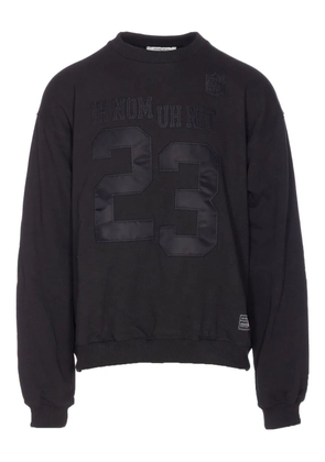 Ih Nom Uh Nit patch logo sweatshirt - Black