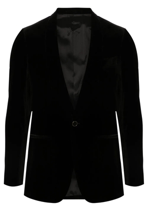 Lardini velvet blazer - Black