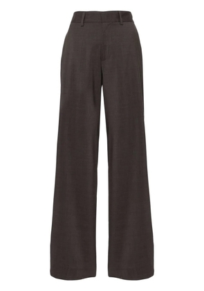 P.A.R.O.S.H. Lille wide-leg trousers - Brown