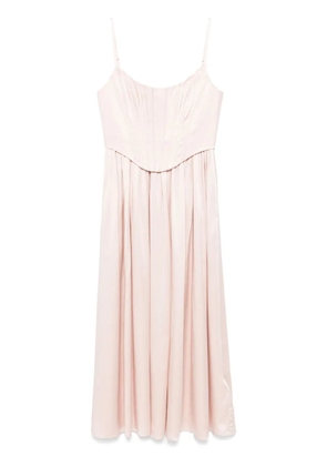 ZIMMERMANN Corset midi dress - Pink