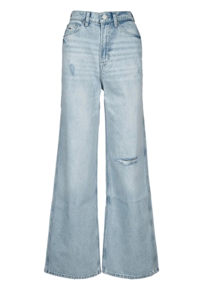 Tommy Jeans distressed wide-leg jeans - Blue