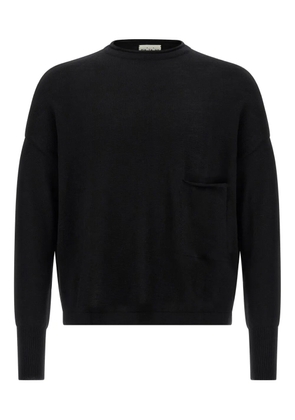 Ma'ry'ya pocket wool sweater - Black