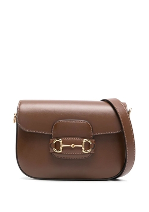 Gucci mini Horsebit 1955 shoulder bag - Brown