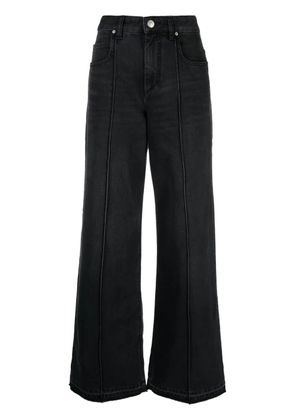 ISABEL MARANT Noldy high-rise flared jeans - Black