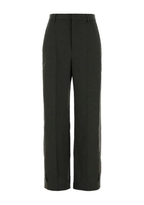 Jean Paul Gaultier concealed-fastening trousers - Green