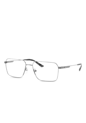 Emporio Armani square-frame glasses - Grey