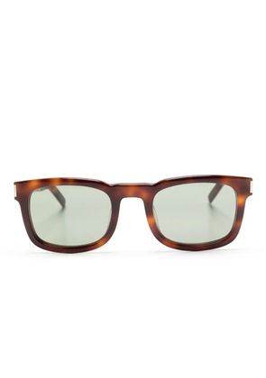 Saint Laurent Eyewear SL 581 square-frame sunglasses - Brown