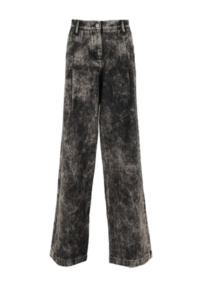 Federica Tosi pleated jeans - Grey