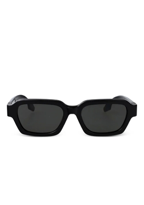 Vision Of Super rectangle logo sunglasses - Black