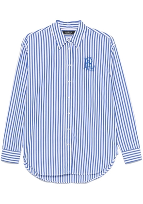 Lauren Ralph Lauren striped cotton shirt - Blue