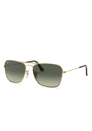 Ray-Ban rectangular frame sunglasses - Gold