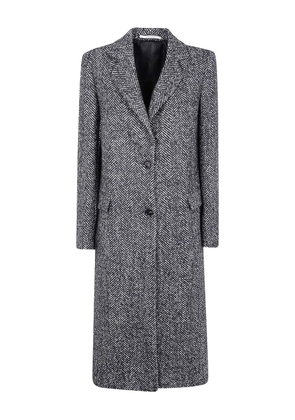 Tagliatore Amanda herringbone wool coat - Grey