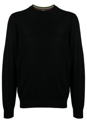 Paul Smith fine-knit merino wool jumper - Black