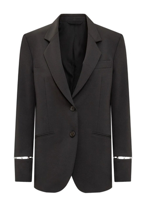 Del Core cut-out blazer - Black
