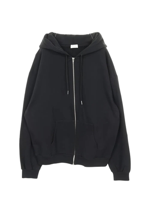 Celine Pre-Owned 2010s logo-detail zip-up hoodie - Black