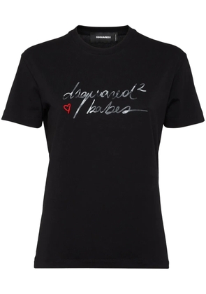 DSQUARED2 logo-print T-shirt - Black