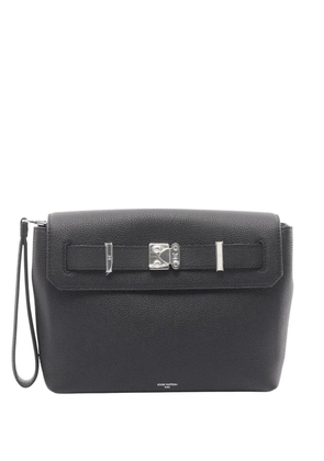 Louis Vuitton Pre-Owned 2010-2026 Calfskin Georges clutch bag - Black