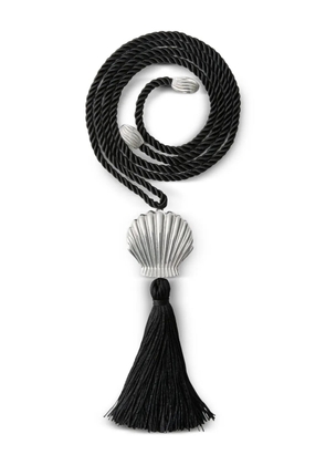 JULIETTA Éze shell tassel necklace - Silver