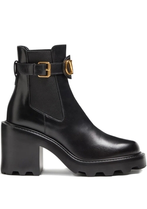 Valentino Garavani 90mm VLogo Signature Chelsea boots - Black