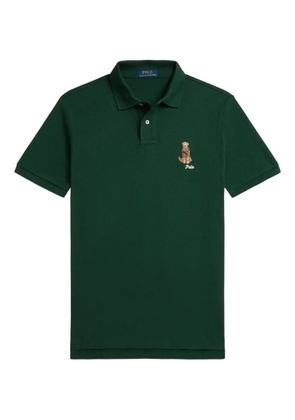 Polo Ralph Lauren dog-embroidered polo shirt - Green