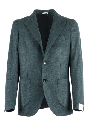 Brera two-button patch-pockets blazer - Green