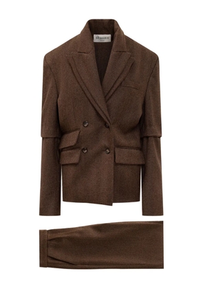 BATAKOVIC Belgrade Valerie double-breasted suit - Brown