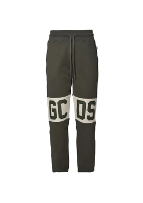 GCDS logo-print track pants - Green