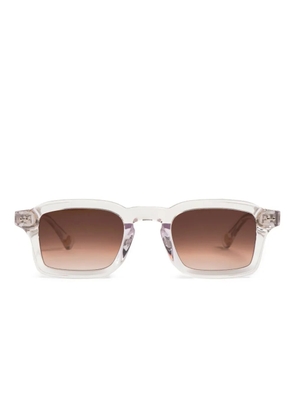 Peter And May S95 square-frame sunglasses - White