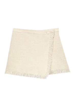 MSGM tweed shorts - Neutrals