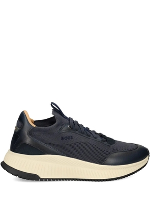 BOSS TTNM EVO mesh-upper sneakers - Blue