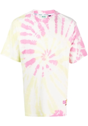GCDS tie-dye print T-shirt - Pink