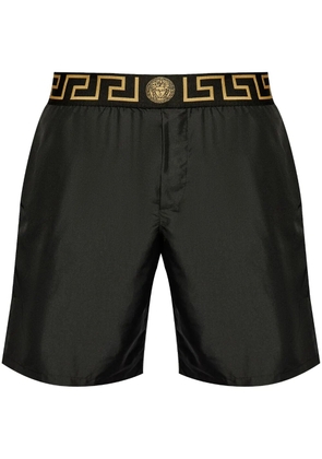 Versace Greca Border swim shorts - Black
