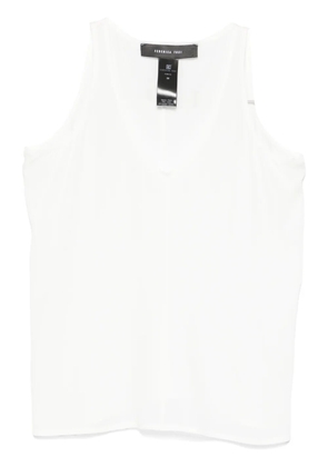 Federica Tosi V-neck top - White