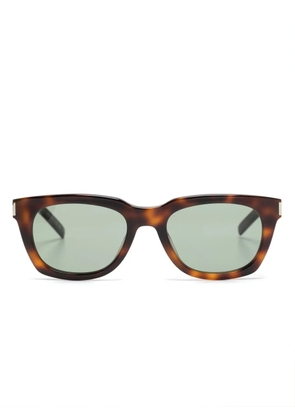 Saint Laurent Eyewear SL 582 square-frame sunglasses - Brown