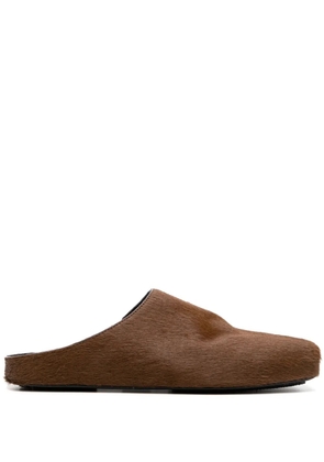 Uma Wang ballet slippers - Brown