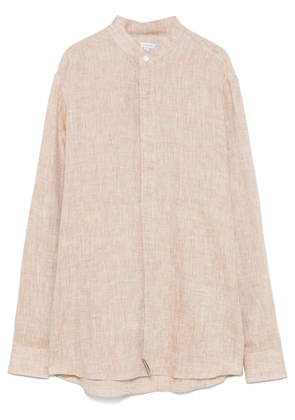 Caruso linen shirt - Neutrals