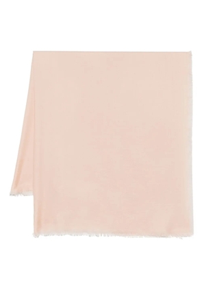Gucci frayed-edge scarf - Pink