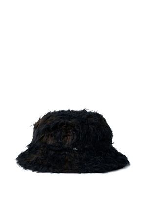 OUR LEGACY hairy texture bucket hat - Brown