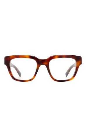 Saint Laurent Eyewear square-frame glasses - Brown