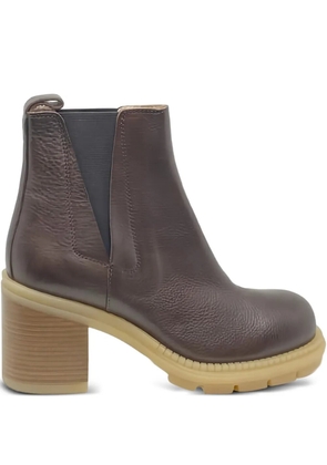 AGL 80mm Franky ankle boots - Brown