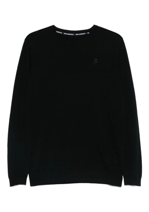Karl Lagerfeld merino sweater - Black