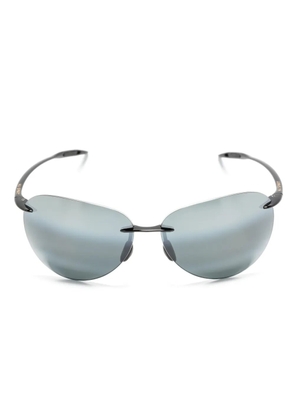 Maui Jim Sugar Beach rimless sunglasses - Black