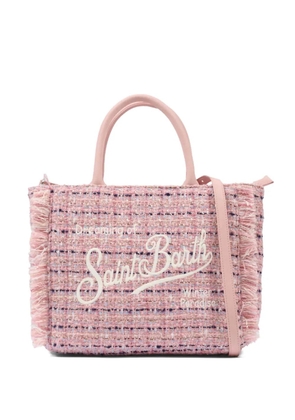 MC2 Saint Barth Colette tweed tote bag - Pink