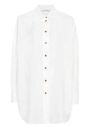 Philosophy Di Lorenzo Serafini drop-shoulder crepe shirt - White