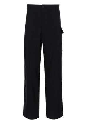 Marni straight-leg wool trousers - Blue