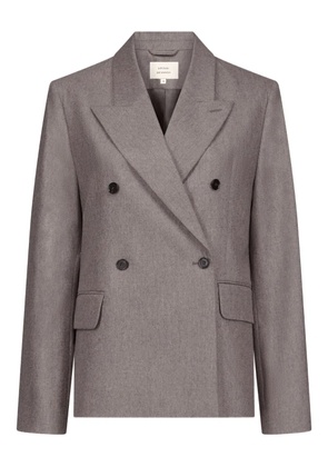 LouLou de Saison peak-lapels double-breasted blazer - Grey