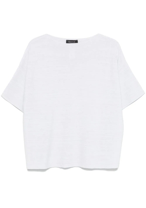 Fabiana Filippi knitted T-shirt - White