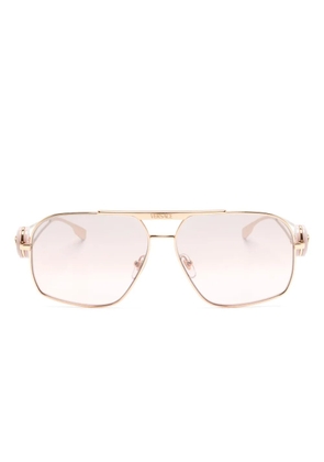 Versace Eyewear Medusa pilot-frame sunglasses - Gold