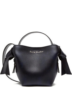 Acne Studios mini Musubi knot-detail shoulder bag - Blue