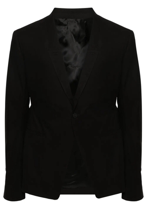 Rick Owens Lido poplin blazer - Black